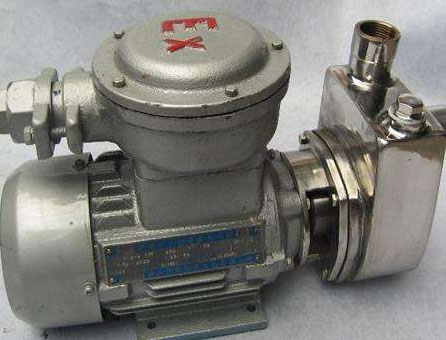 HYLZ small flow stainless steel explosion-proof self-priming pump